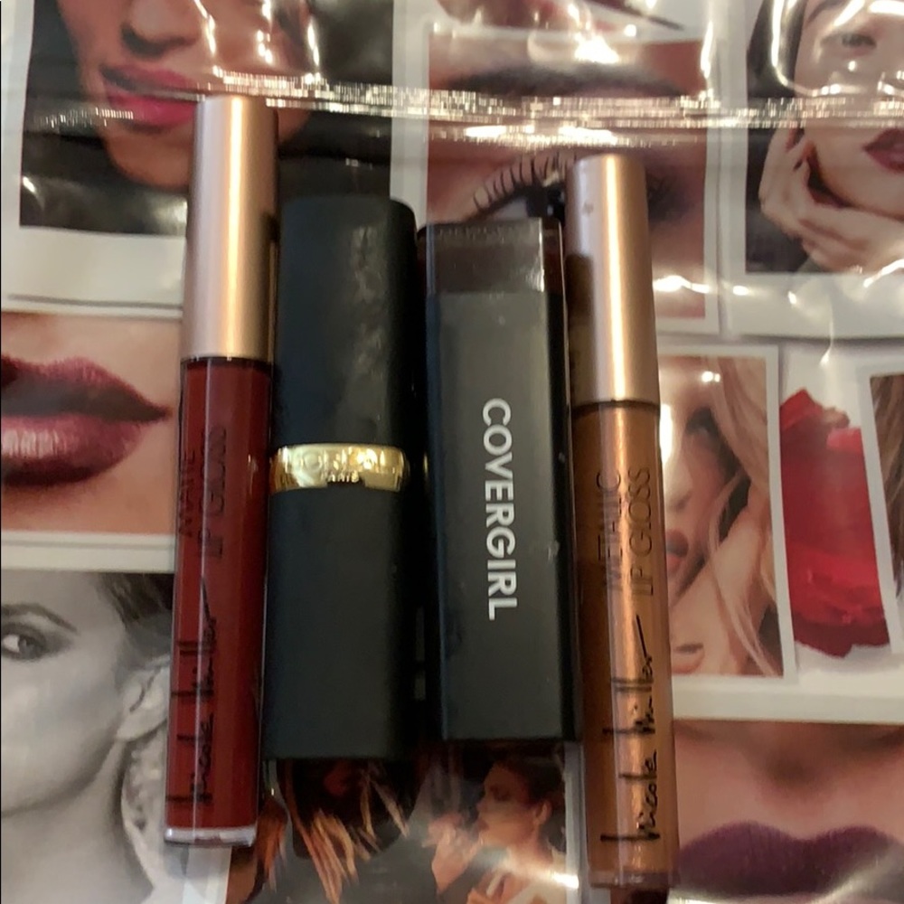 Lipstick and lipgloss